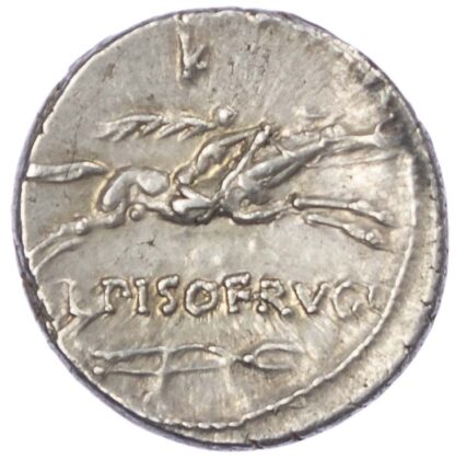 L. Calpurnius Piso, Silver Denarius