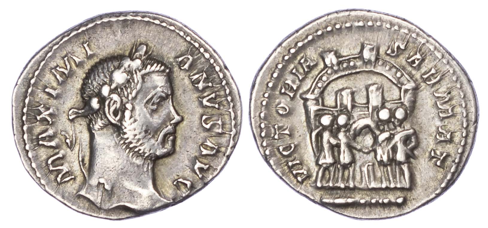 Maximian, Silver Argenteus