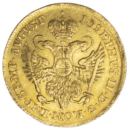 Germany, Free City of Hamburg, gold 2 Ducats, in the name of Joseph II, 1766
