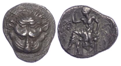 Bruttium, Rhegion, Silver Tetradrachm