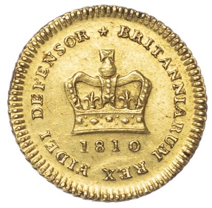 George III (1760-1820), 1810, Third Guinea, Second head