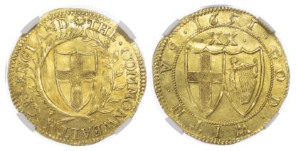 Commonwealth (1649-1660), Unite, 1651