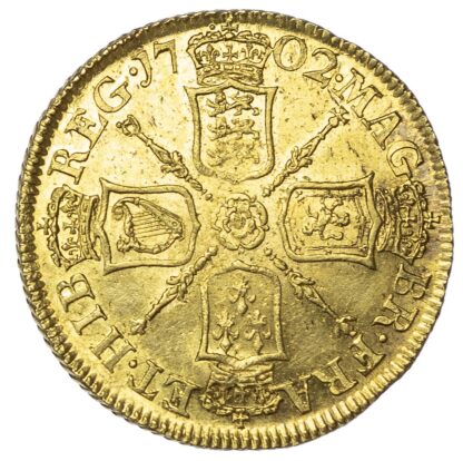 Anne (1702-1714), Pre-Union, Guinea, 1702