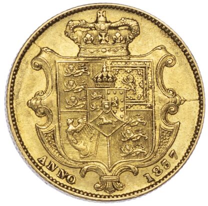 William IV (1830-1837), Sovereign, 1837