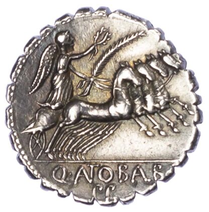 Q. Antonius Balbus, Silver Denarius