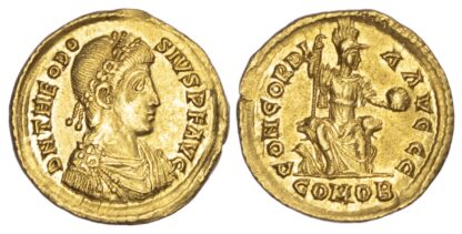 Theodosius I, Gold Solidus