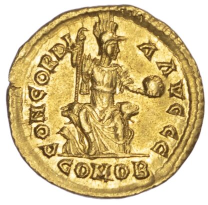 Theodosius I, Gold Solidus
