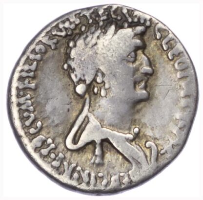 Mark Anthony and Cleopatra, Silver Denarius