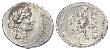 Julius Caesar, Silver Denarius
