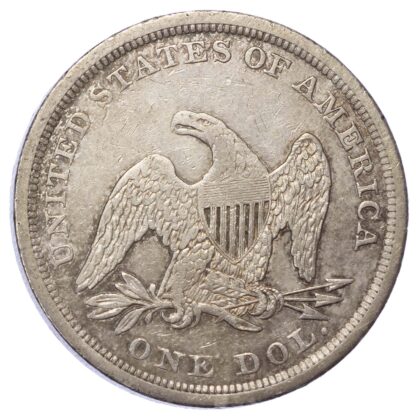 USA, Seated Liberty, 1 silver Dollar, 1842, Philadelphia