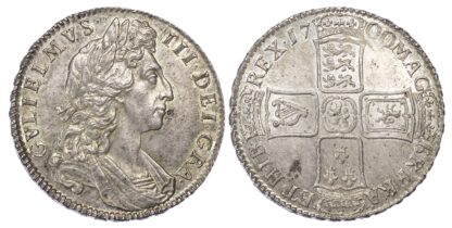William III (1694-1702), Halfcrown, 1700, Dvodecimo