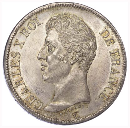France, Charles X (1824-30), silver 5 Francs, 1825 A
