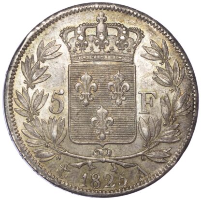 France, Charles X (1824-30), silver 5 Francs, 1825 A