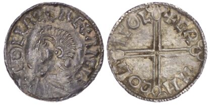 Aethelred II (978-1016), Penny, Long Cross, Lincoln Mint