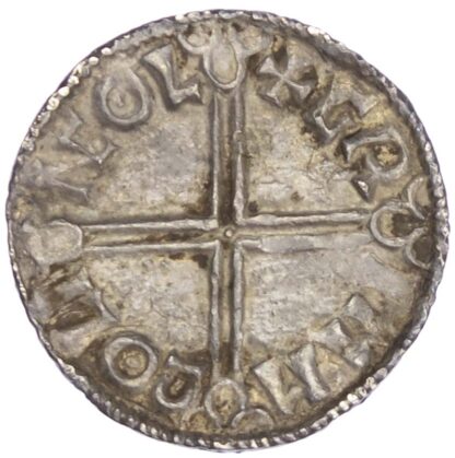 Aethelred II (978-1016), Penny, Long Cross, Lincoln Mint