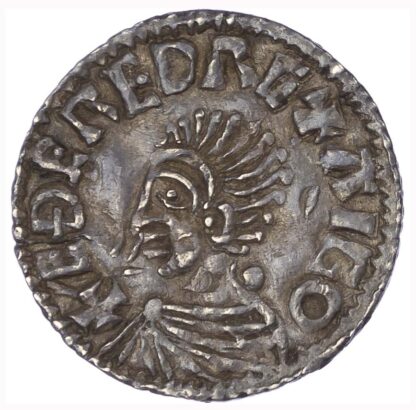 Aethelred II (978-1016), Penny, Long Cross, Lincoln Mint