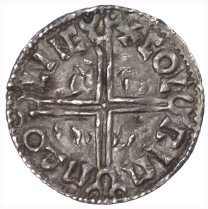 Aethelred II (978-1016), Penny, Long Cross, Lincoln Mint