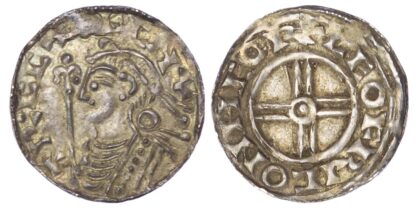 Canute (1016-35), Short Cross Penny, Hertford mint