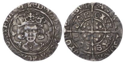 Edward IV (1471-83), Second reign, Groat, London, Type XXI