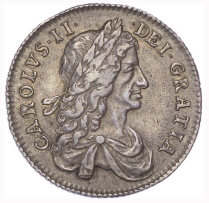Charles II (1660-85), 1663, Shilling, First bust