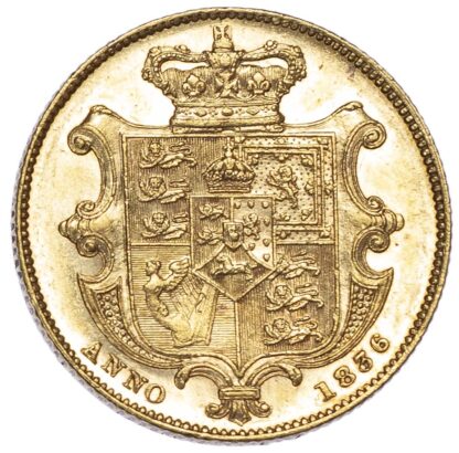 William IV (1830-37),1836 Sovereign