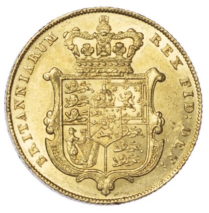 George IV (1820-30) 1829, Sovereign, Bare head