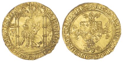 Low Countries, Flanders, Philip the Good, Lion d'Or (1419-1467)