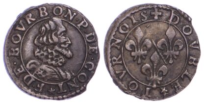France, Principality of Chateau-Regnault, Francois de Bourbon-Conti, Double tournois (1605-1614)
