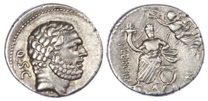 P. Cornelius Lentulus Spinther (74 BC), Silver Denarius