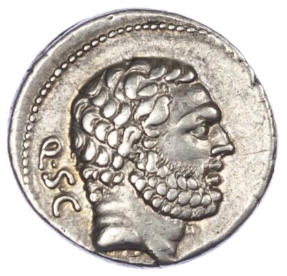 P. Cornelius Lentulus Spinther (74 BC), Silver Denarius