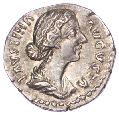 Faustina Junior, Silver Denarius