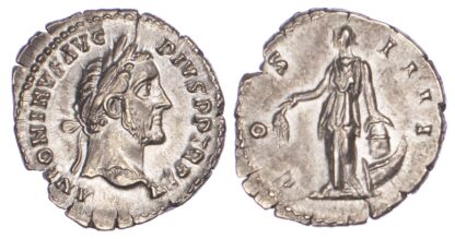 Antoninus Pius, Silver Denarius