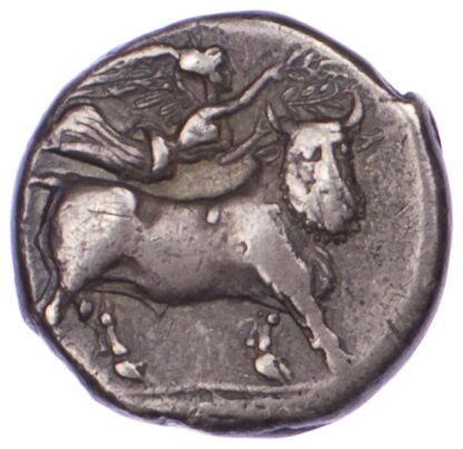 Campania, Neapolis, Silver Didrachm