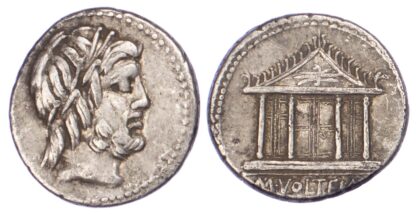 M. Volteius, Silver Denarius