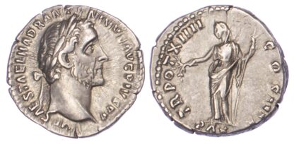 Antoninus Pius, Silver Denarius