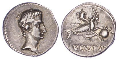Augustus, Silver Denarius