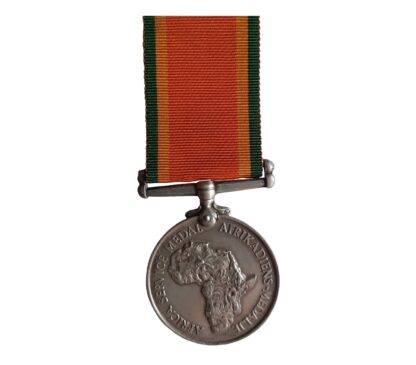 A WW2 South African Service Medal to P. R. Martin