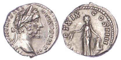 Antoninus Pius, Silver Denarius