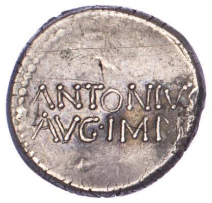 Mark Anthony, Silver Denarius