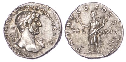 Hadrian, Silver Denarius