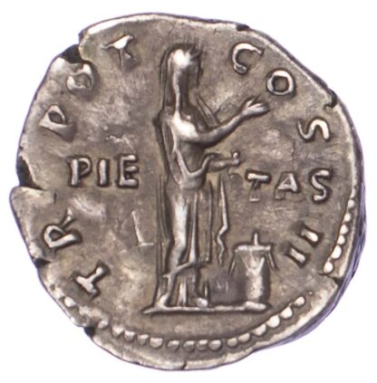 Aelius Caesar, Silver Denarius