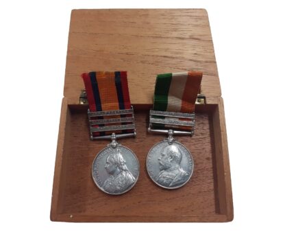 A Boer War Pair to Private J. Burnett, King’s Own Scottish Borderers