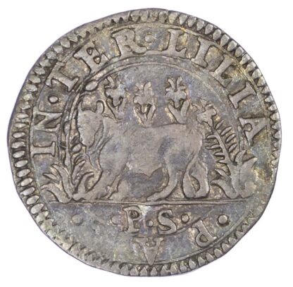 Italy, Parma, Alessandro Farnese (1586-1591 AD), silver Cavallotto
