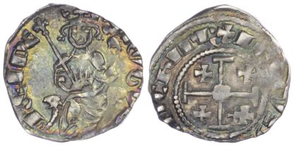 Cyprus, Henry II (1285-1324, second reign 1310-24), silver ½ gros