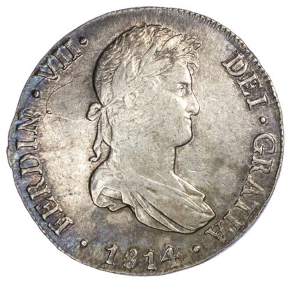 Peru (colonial), Ferdinand VII (1808-1824), silver 8 reales, 1814 JP
