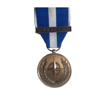 NATO Service Medal, clasp Kosovo, unnamed as issued