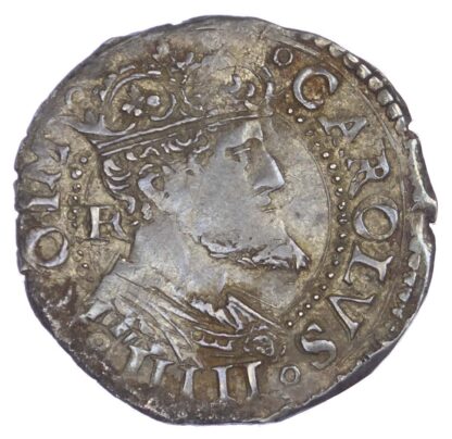 Italy, Naples, Charles V (1516-1556 AD), silver Carlino