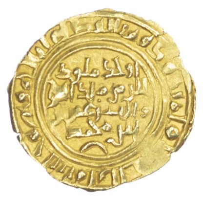 ZURAY’ID, IMRAN B. MUHAMMAD, POSTHUMOUS GOLD DINAR (563H/1168 AD) – RARE