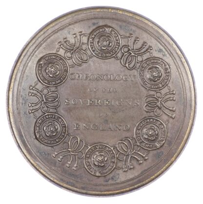 George IV, Accession, copper box medal, 1820