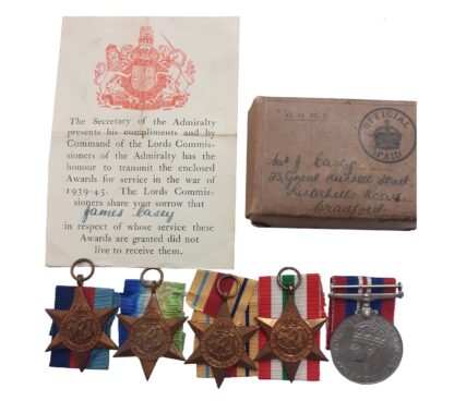 An Arctic Convoy Casualty Group to Able Seaman James Casey